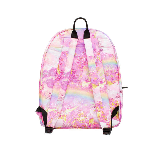 Pink - Back - Hype Rainbow Unicorn Renaissance Knapsack