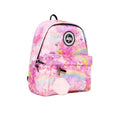 Pink - Side - Hype Rainbow Unicorn Renaissance Knapsack