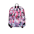Purple - Back - Hype Graffiti Flowers Knapsack