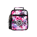 Purple - Front - Hype Graffiti Flowers Lunch Bag