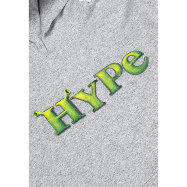 Gray Marl - Side - Hype Childrens-Kids Shrek Pullover Hoodie