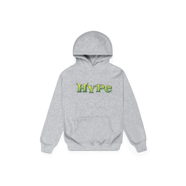 Gray Marl - Front - Hype Childrens-Kids Shrek Pullover Hoodie