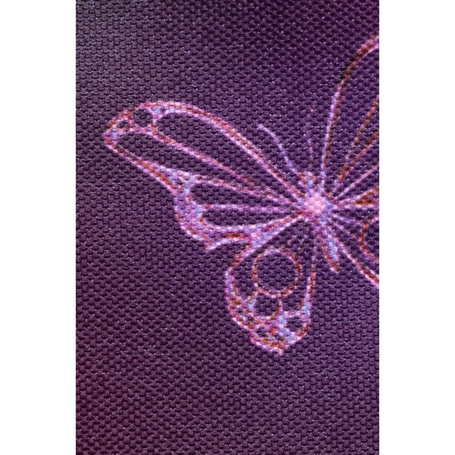Pink-Purple-Black - Close up - Hype Chrome Glow Butterfly Knapsack