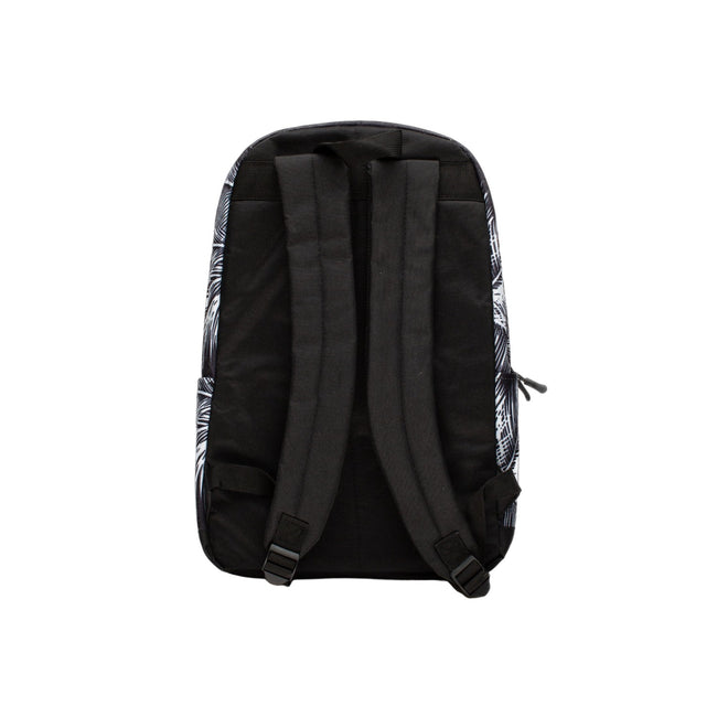 Black-White - Back - Hype Palm Leaf Knapsack
