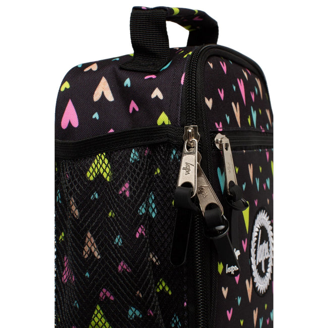 Black-Pink - Lifestyle - Hype Heart Glitter Lunch Bag
