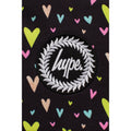 Black-Pink - Pack Shot - Hype Heart Glitter Lunch Bag