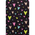 Black-Pink - Close up - Hype Heart Glitter Lunch Bag