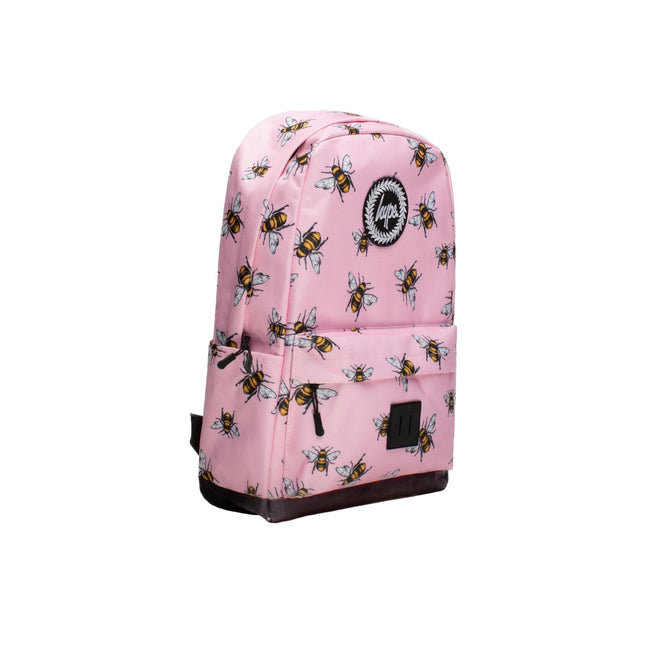 Pink-Black - Side - Hype Bees Knapsack