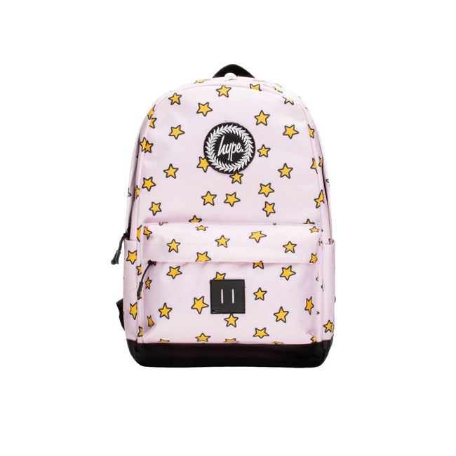 Pink-Yellow-Black - Front - Hype Mini Stars Knapsack