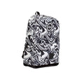 Black-White - Side - Hype Mono Marble Knapsack