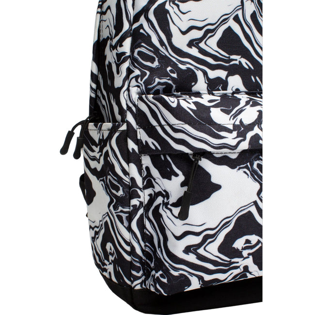 Black-White - Lifestyle - Hype Mono Marble Knapsack