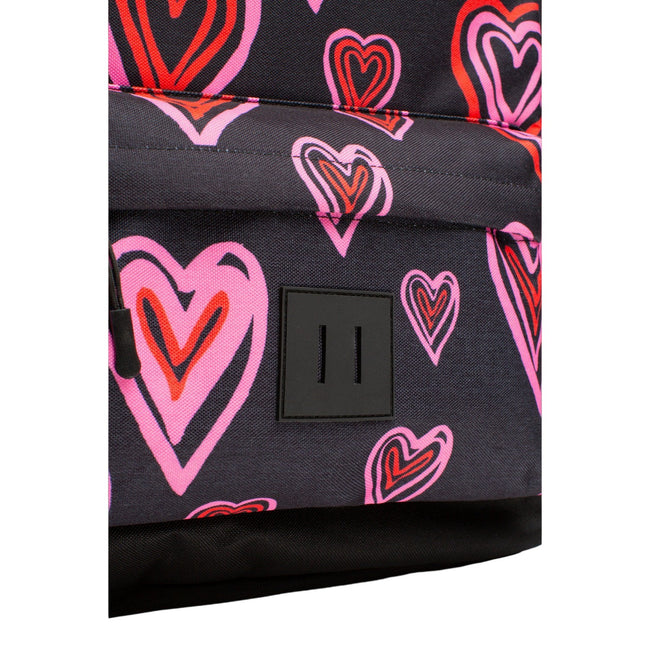 Black-Pink-Red - Lifestyle - Hype Hearts Knapsack