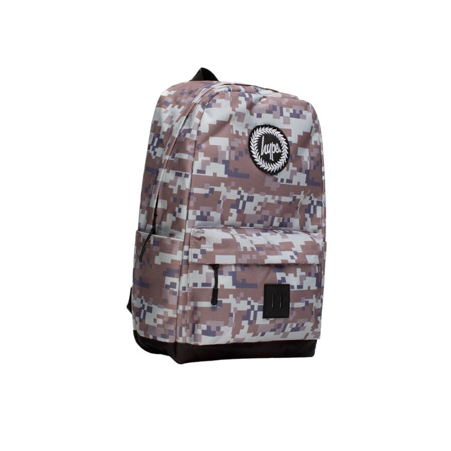 Brown-Green-Black - Side - Hype Pixel Camo Knapsack