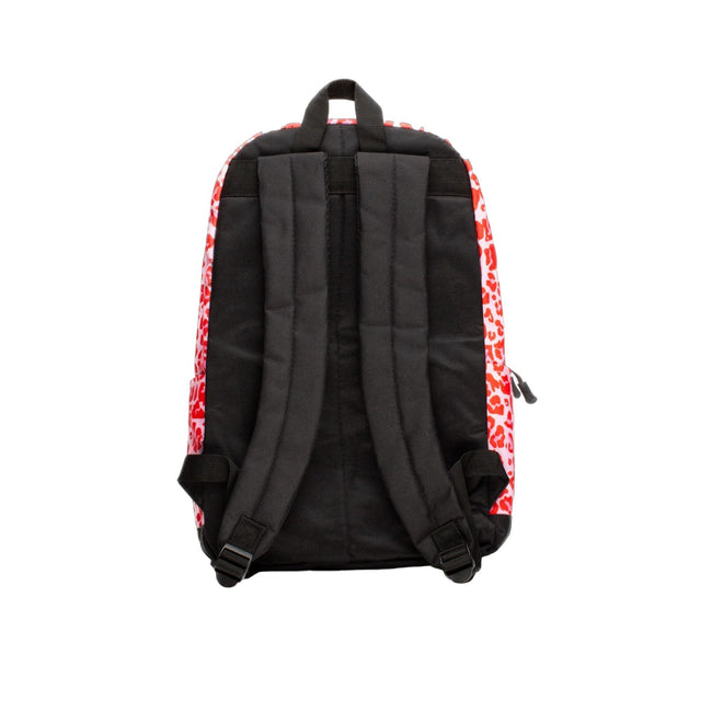 Pink-Red - Back - Hype Leopard Knapsack