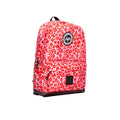Pink-Red - Side - Hype Leopard Knapsack