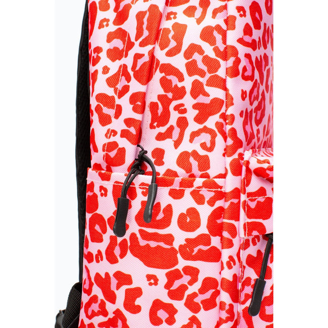Pink-Red - Pack Shot - Hype Leopard Knapsack
