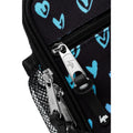 Black-Blue-Purple - Pack Shot - Hype Scribble Heart Crest Lunch Bag