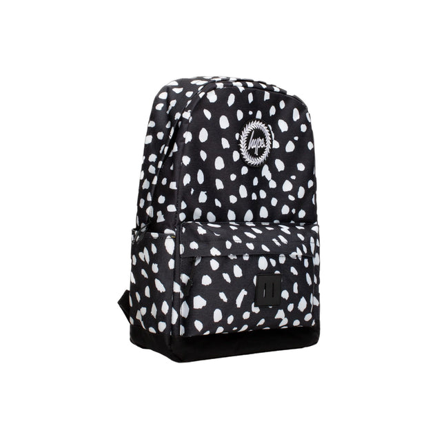 Black-White - Side - Hype Spotted Knapsack