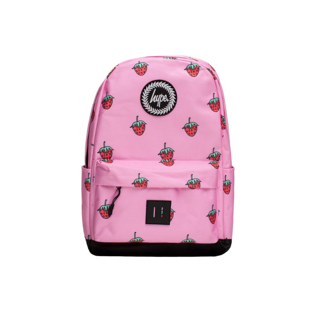Pink-Red - Front - Hype Strawberry Knapsack