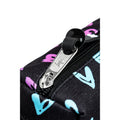 Black-Blue-Purple - Side - Hype Scribble Heart Crest Pencil Case
