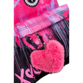 Black-Pink - Pack Shot - Hype Hearts Drip Knapsack