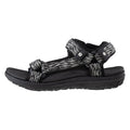 Black-Gray - Side - Hi-Tec Mens Hanary Sandals