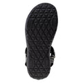 Black-Gray - Pack Shot - Hi-Tec Mens Hanary Sandals