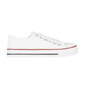 White - Back - Krisp Womens-Ladies Basic Low Top Sneakers