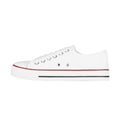 White - Lifestyle - Krisp Womens-Ladies Basic Low Top Sneakers
