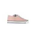 Pink-White - Side - Krisp Womens-Ladies Basic Low Top Sneakers