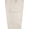 Stone - Side - Krisp Mens Multi Pocket Cargo Trousers
