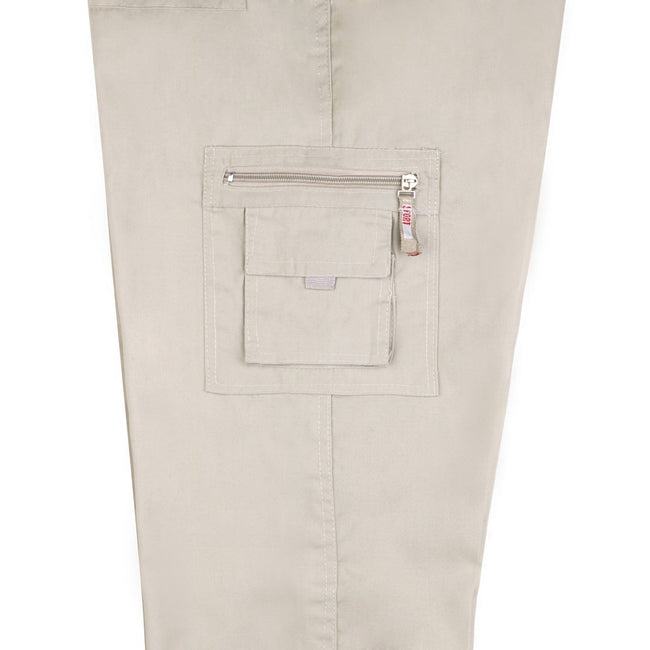 Stone - Lifestyle - Krisp Mens Multi Pocket Cargo Trousers
