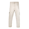 Stone - Back - Krisp Mens Multi Pocket Cargo Trousers