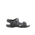 Blue - Front - Krisp Mens Leather Sport Sandals