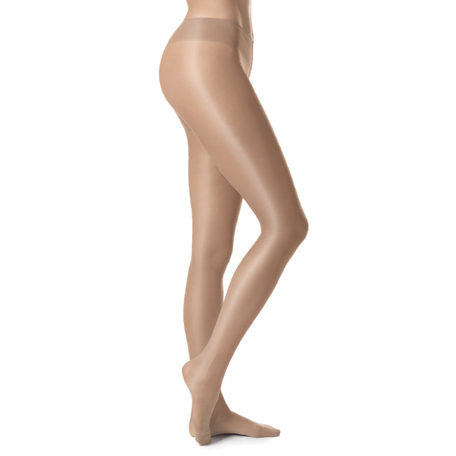Nude - Front - Silky Womens-Ladies Glossy Tights