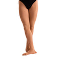 Light Suntan - Front - Silky Dance Girls Footed Ballet Tights