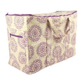 Purple - Back - Yoga-Mad Mandala Kit Bag