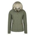 Khaki - Pack Shot - Mountain Warehouse Womens-Ladies Iona Soft Shell Jacket