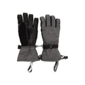 Gray - Side - Mountain Warehouse Mens Lodge Ski Gloves