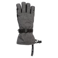 Gray - Front - Mountain Warehouse Mens Lodge Ski Gloves
