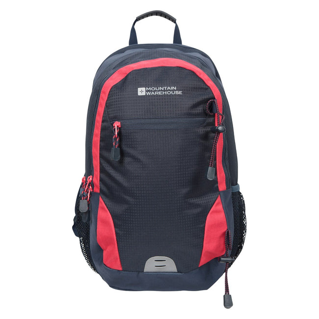 Navy-Red - Front - Mountain Warehouse 6 gallon Laptop Bag
