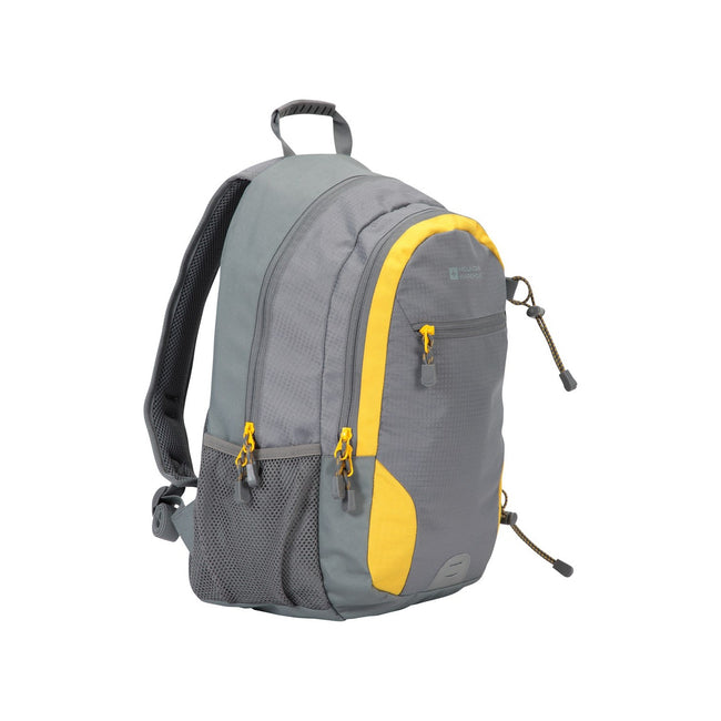 Gray-Yellow - Side - Mountain Warehouse 6 gallon Laptop Bag