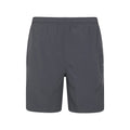 Gray - Front - Mountain Warehouse Mens Motion 2 in 1 Shorts