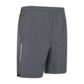 Gray - Side - Mountain Warehouse Mens Motion 2 in 1 Shorts
