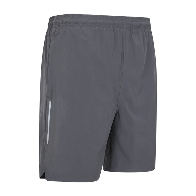Gray - Side - Mountain Warehouse Mens Motion 2 in 1 Shorts