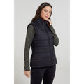 Black - Front - Mountain Warehouse Womens-Ladies Essentials Padded Vest