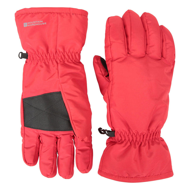 Active Red - Front - Mountain Warehouse Mens Ski Gloves