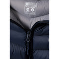 Navy - Close up - Mountain Warehouse Womens-Ladies Florence Long Padded Jacket