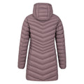 Rose - Back - Mountain Warehouse Womens-Ladies Florence Long Padded Jacket