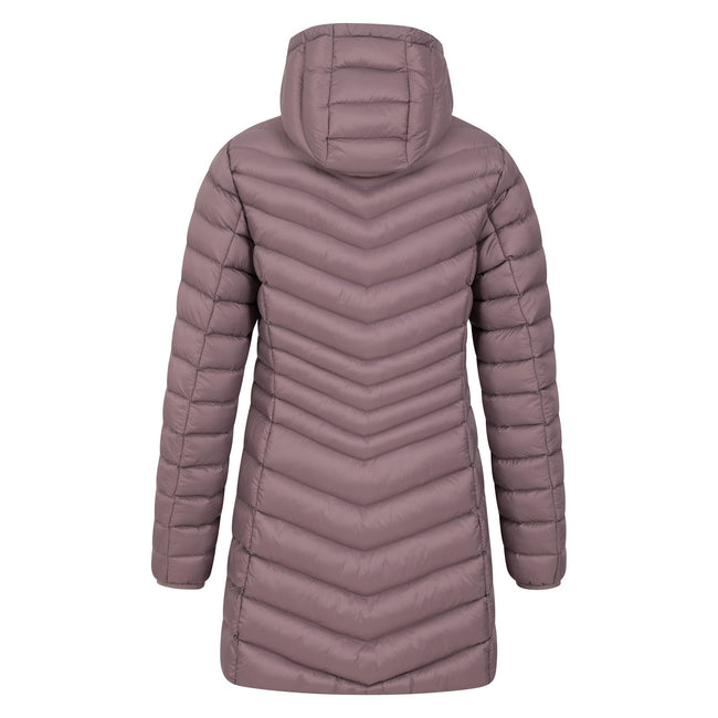 Rose - Back - Mountain Warehouse Womens-Ladies Florence Long Padded Jacket